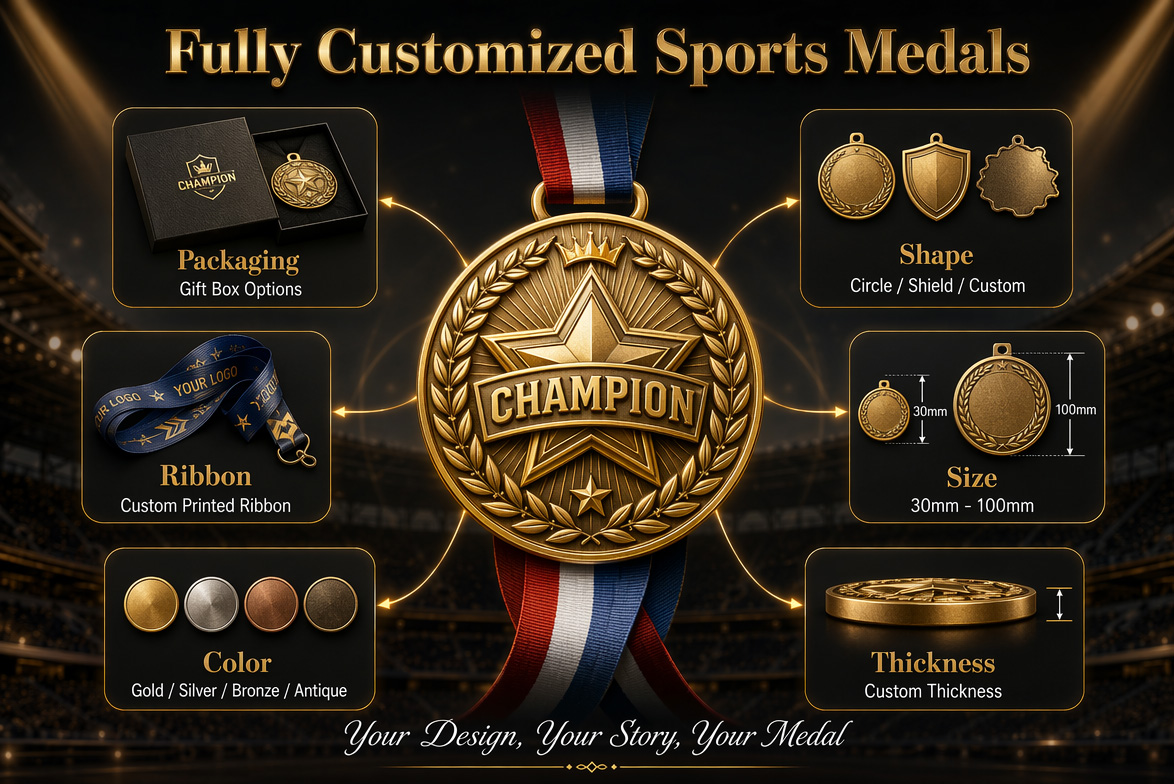 Custom Medals for Awards